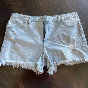 Women Jean shorts universal thread size 16